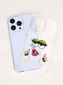 1pc Anti-Drop Phone Case Compatible With Apple Compatible With IPhone 16 Pro Max/16 Pro/16 Plus/16 Models,International Version, Not The Domestic Version, - Multicolor - View 1