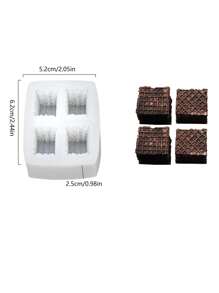 Wafer Cookie DIY Handmade Fragrance Plaster Multifunctional Silicone Mold