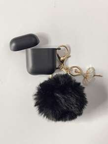 苹果时尚黑色耳机盒兼容 iPhone 耳机、AirPods 1/2 保护套、新款无线耳机壳兼容 Airpods 3/Pro/Pro2、男朋友/女朋友礼物 - 黑色 - 查看 6