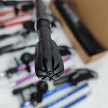 Gậy đi bộ đường dài bằng hợp kim nhôm có tay cầm bằng xốp EVA siêu nhẹ có thể gập lại, có bao bì hộp giấy. Thích hợp cho cắm trại, đi bộ đường dài ngoài trời, tụ tập bạn bè, đi chơi gia đình - Đỏ - Xem 8