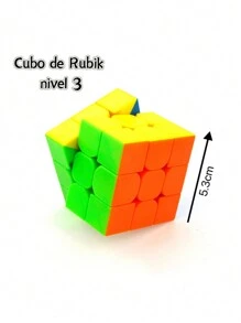 Cubo de Rubik nivel 3 - Rojo - Ver 1