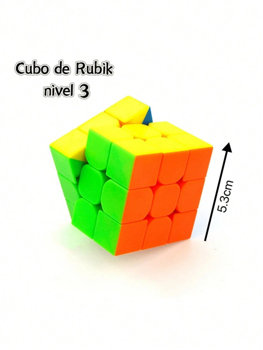 Cubo de Rubik nivel 3 - Rojo - Ver 1