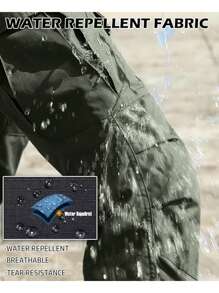 Waterproof And Wear-Resistant Tactical Pants, All-Day Protection Essential For Outdoor Adventures - Army Green - View 3