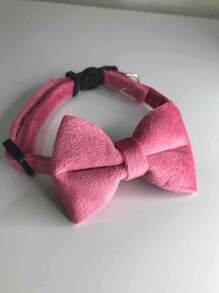 1 cái nơ trang trí cổ áo thú cưng cho chó và mèo ngoài trời - Màu Đỏ Sâu - Xem 7