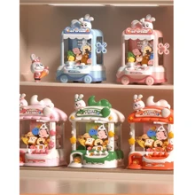 Maquina de peluches con garra a control juguetes para niños - Verde - Ver 5