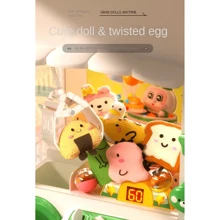 Maquina de peluches con garra a control juguetes para niños - Verde - Ver 4