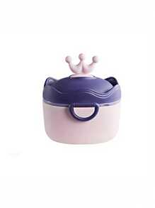 Custom-Made Any Name Baby Milk Powder Storage Box Baby Travel Essential Portable Milk Powder Box Halloween, Gift Baby Shower Family Decorations Gifts Winter Eve Gifts Back To School Winter Gift Ideas Boy Girl Valentine's Day - Multicolor - View 7