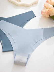 7pcs/Pack Women Sexy Comfortable Breathable Bikini Seamless Sports Triangle Underwear, Multi-Color