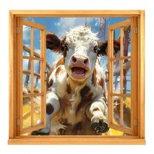 Farm Animal Stickers, Can Be Used For Wall Decor In Living Room, Kitchen, Oven Background - Multicolor - View 13