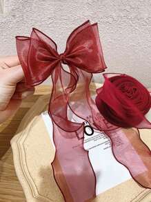 2 CÁI/1 CÁI, Ruy băng satin 850CM có viền, Ruy băng organza đuôi cá, Dùng để trang trí ngày lễ, Đóng gói, Tiệc tùng, Viền bánh sinh nhật, Trắng tinh khiết, Hồng, Đỏ Vải tuyn gợn sóng tự làm, Viền hoa ren, Thích hợp để cắm hoa, Gói quà, Làm nơ, Đám cưới, Trang trí tiệc ngày lễ, Trở lại trường học, Ngày lễ tình nhân - Nhiều màu - Xem 3