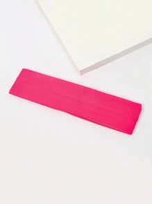 1 件装女士时尚弹力发带女士防滑发带女士头发健身瑜伽跑步运动 - 彩色 - 查看 24
