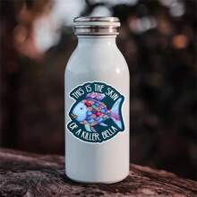 1张3英寸可移除户外防水乙烯基创意礼品贴纸，图案包括“这是杀手的皮肤”、“贝拉贴纸”和“有趣的鱼贴纸”。 - 彩色 - 查看 5