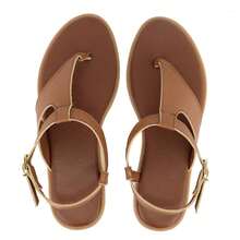 Flat Sandal Launched Lisa - 駝色 - 查看 3
