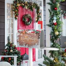 1 cái Vỏ hộp thư Giáng sinh 'MERRY CHRISTMAS' Trang trí chống bụi - Nhiều màu - Xem 5