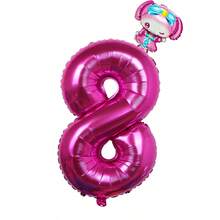 1 bộ bóng bay nhiều màu sắc hình xe hơi hoạt hình mini, động vật, số 40 inch và 32 inch, bao gồm vịt, ếch, lợn, gấu trúc, bò, xe cứu hỏa, v.v., dùng để trang trí tiệc, sinh nhật, ngày lễ, giáng sinh - Nhiều màu - Xem 85