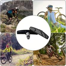 1 par de zapatas de freno para bicicleta de montaña, accesorios de ciclismo