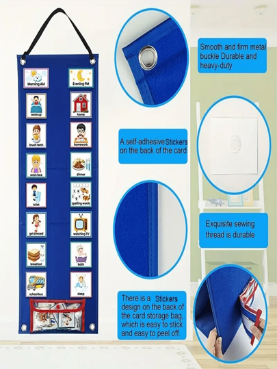 Visual Schedule For Students Chore Chart, Morning Bedtime Routine Chart ...