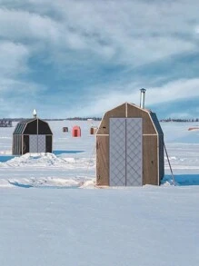 1 件灰色耐用隔热门帘，磁性闭合，防风，厚牛津布，窗帘尺寸 80 * 210cm/90 * 210cm，适用于标准门尺寸 78.7 英寸 * 29.5 英寸 - 82 英寸 * 32 英寸，冬暖夏凉，冬季隔热门板，适用于入口、卧室、客厅、浴室、书房临时门帘，隔音隔热。 - 灰色 - 查看 8