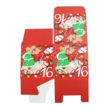 24pcs Christmas Advent Calendar Gift Box,Christmas - Multicolor - View 4