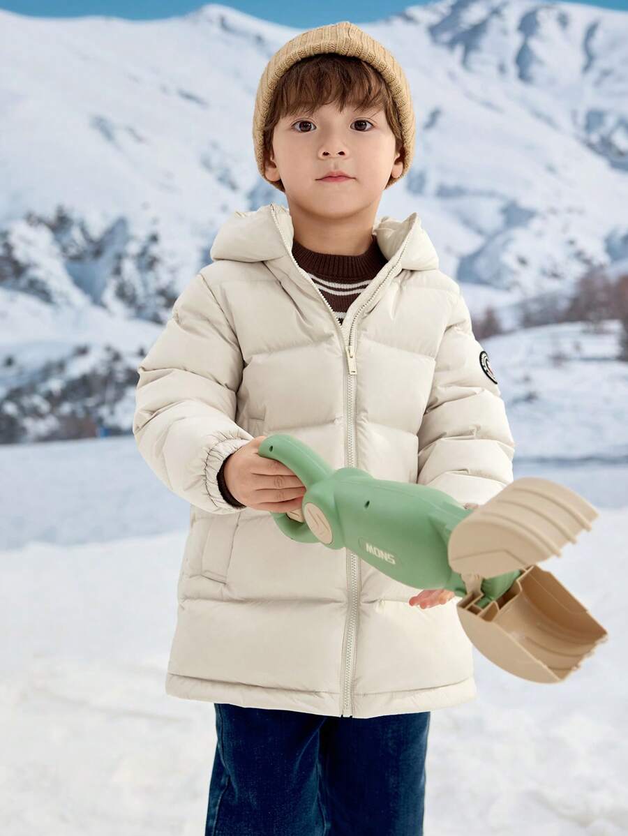 Balabala Kinder Daunenjacke große Kinder Winter warmer Kapuzenjacke