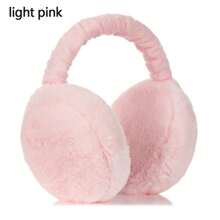 1Pc Ultra-Soft Plush Earmuffs - Warm, Foldable, Comfortable, Coldproof Ear Warmers For Winter Outdoor Activities - Unisex Design For Men And Women