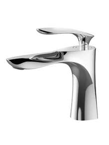 1 件浴室水槽水龙头浴室盥洗台水龙头，单柄 1 孔面盆水龙头，适用于浴室混合器盥洗台水槽水龙头（金色、铬色、黑色、可选）。 - 彩色 - 查看 9