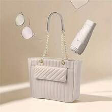 1pc Capsule Umbrella, Black Rubber Sunscreen And Sunshade Umbrella, Compact And Portable UV Resistant Umbrella, Sun Umbrella.