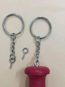 100/200/300/500 Stücke Mini Schraubösenstifte, 10x5mm - ideal für Schmuck, Korkflaschen und Harz Handwerk, DIY Schmuckzubehör, Edelstahl Schraubösenstifte für handgemachte Handwerke, Perlenanhänger, Schlüsselanhänger, Charm, DIY Bastelbedarf