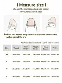 10 peças de adesivos de unhas minimalistas com strass, nude curto, arte de unha decorativa feita à mão, adequados para uso diário, unhas de pressão, suprimentos para unhas - Multicolorido - Ver 7