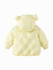 Balabala 婴儿羽绒夹克 男童女童 婴幼儿轻便冬季时尚外套 - 黃色 - 查看 2