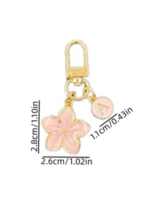 HAILIAN 基于英文字母设计的包包挂件，款式时尚简约，适合万圣节服装搭配，适合大学生和小学生包包挂件，汽车钥匙扣，生日，节日，开学季，万圣节小礼物