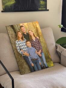 1pc Customizable Framed Canvas,Personalize With Your Photo, Perfect Gift For Family , Wall Art Home Decor, Valentine Day, Valentine Day Decor Gifts Birthday Graduation,Multi-Functional, ,Anti-Mold,Ornamental,Reusable,Exquisite,Stylish,High-Quality,Adorable,Modern,Custom,Unique,Personalized,Ideal Gifts For Him,Ideal Gifts For Her,Her,Boyfriend,Girlfriend,Dad,Mom,Family,Friends,Son,Daughter,Kids,For Anniversaries,For Birthdays,For Housewarming,For Graduation,Kitchen,Dining Room,Bedroom,Office,Living Room,Home,Garden,Tea Room,Home Decor