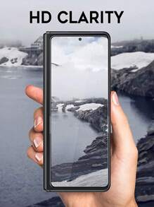 3 片钢化玻璃兼容三星 Galaxy Z Fold 6 5 4 3 HD 透明优质前屏幕保护膜兼容三星 ZFold6 ZFold5 Fold4 Zfold4 ZFold3 9H 保护玻璃全覆盖易于安装高清清晰、无气泡、防刮擦和防碎钢化玻璃屏幕保护膜超高清生日/复活节/总统日/圣诞节//家人/朋友/男孩/女朋友的礼物生日、家人、朋友的礼物手机屏幕保护膜、手机配件防水防震防摔防摔防刮擦防指纹 - 無色 - 查看 6