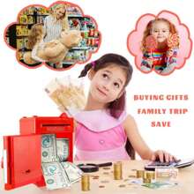 Hucha electrónica, caja fuerte mini todo en , con contador de contraseña y cerradura de llave, adecuado como regalo de cumpleaños, regalo de fiestas, regalo de Año Nuevo, premio, recompensa infantil - Multicolor - Ver 7