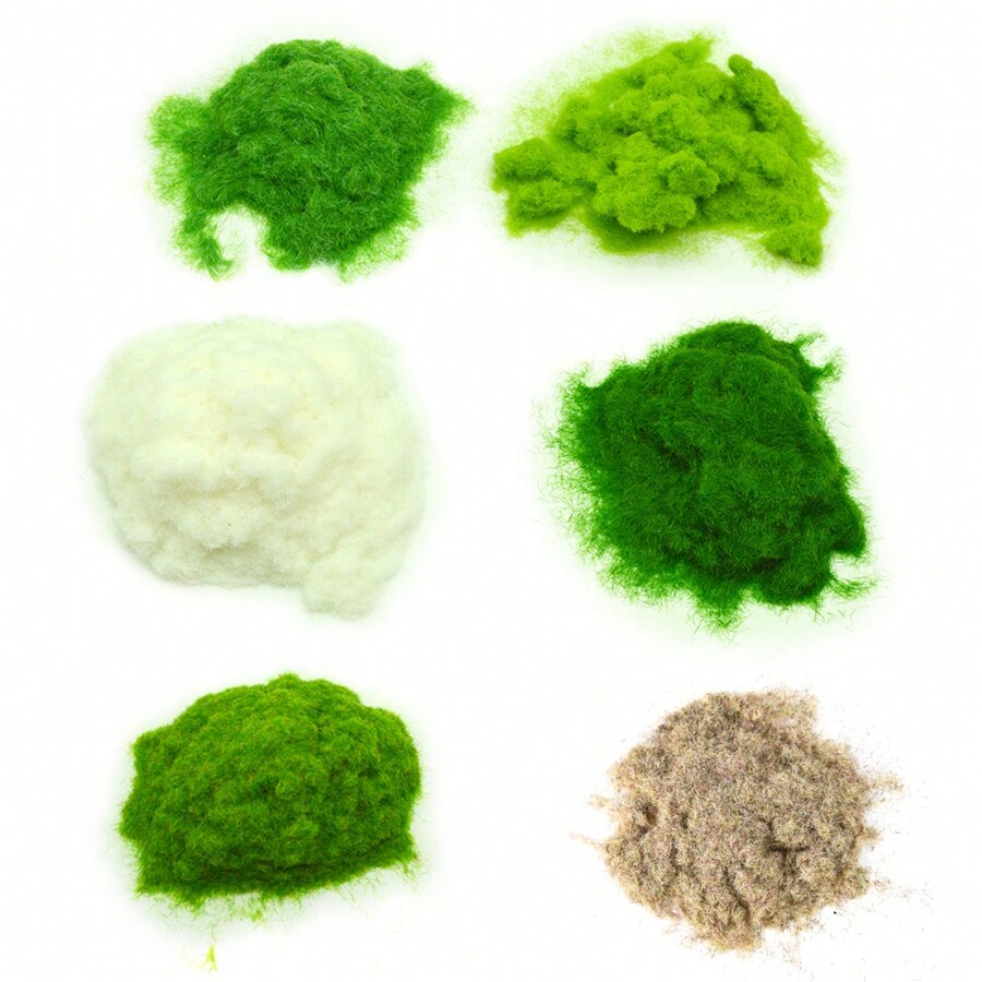 60G Different Color Flock Adhesive Static Powder Model Miniature Tree