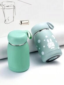 1pc Customized Name Mini Vacuum Insulated Bottle, 320ml/10oz, Portable,Multi-Functional, Reusable,Stainless,Exquisite,Cute,Fashionable,Adorable,High-Quality,Custom,Unique,Personalized,Ideal Gifts For Him,Ideal Gifts For Her,Her,Boyfriend,Girlfriend,Dad,Mom,Family,Friends,Son,Daughter,Kids,Kitchen,Dining Room,Bedroom,Office,Living Room,Home,Tea Room,Brunch-Ready,Festive Calendar