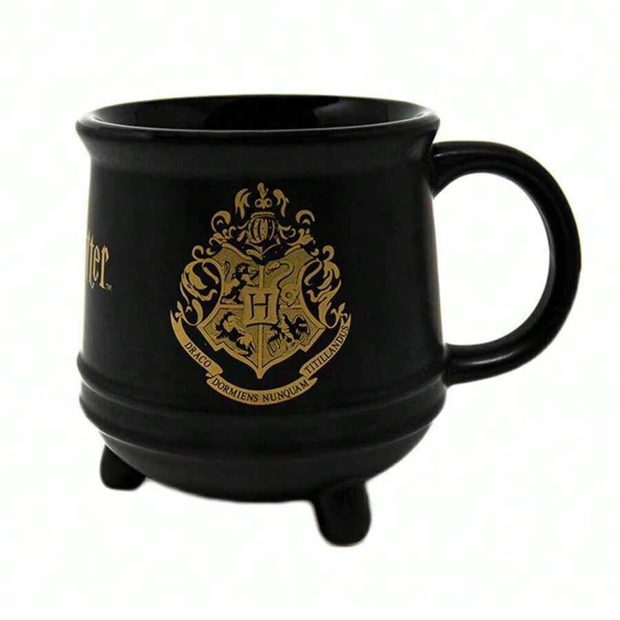Harry Potter Cauldron Ceramic Mug (Black) - Black - View 1