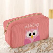 New Cosmetic Bag, Custom Photo Cosmetic Bag, Can Be Customized To Your Unique Design, Lightweight Waterproof Canvas Zipper Cosmetic Bag Is Also Perfect For Coin Purse, Pencil Case, Perfect For Shopping, Date, Vacation, Travel, Festival, Party Or As A Gift