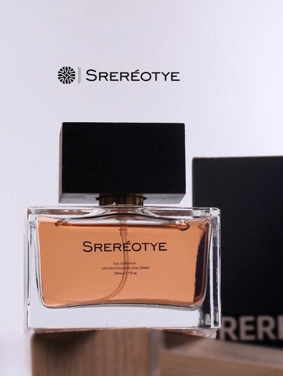 SREREOTYE عطر 50مل بنكهة الخشب الحاد ذو عطر دائم، رذاذ الجسم هدية بعلبة عطر، نابض بالحماس لفعل شيء ما