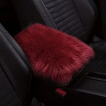 Velvety Soft Furry Armrest Pad Cover - Luxurious Comfort For Women Cars - Premium Universal Center Console Cushion - Polyester Design For Car Suv Truck, Fluffy Centre Console Armrest Cushion Cushion Upholstery,Car Acessesories Women - one-size - View 15