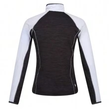 Womens/Ladies Hepley Fleece (White/Seal Grey) - 白色/海豹灰色 - 查看 2