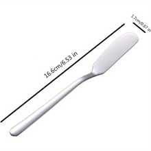 3/6/9Pcs Durable Stainless Steel Cheese Spreader Knife, Butter Knife For Jam/Peanut Butter/Condiments, Suitable For Sandwich/Bagels/Toast, Mirror Polished, Dishwasher Safe - Multicolor - View 6