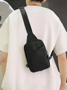 Mini Men Minimalist Sling Bag Chest Bag Fanny Pack Bum Bag Waist Bag For Travel Sport Valentines Gift Dad Father Gift Summer College Bag Freshman For Books Multi-Functional Dorm Christmas Bag Winter Christmas Gifts Bag Vacation Gifts Side Bags Satchel Bag Leather Bag Hobo Bag Gifts Travel Essentials Back To School The Sporty Life Bag Pack Belt Bag Spring School Supplies Small Bag For Men Body Bag For Men Running Accessories