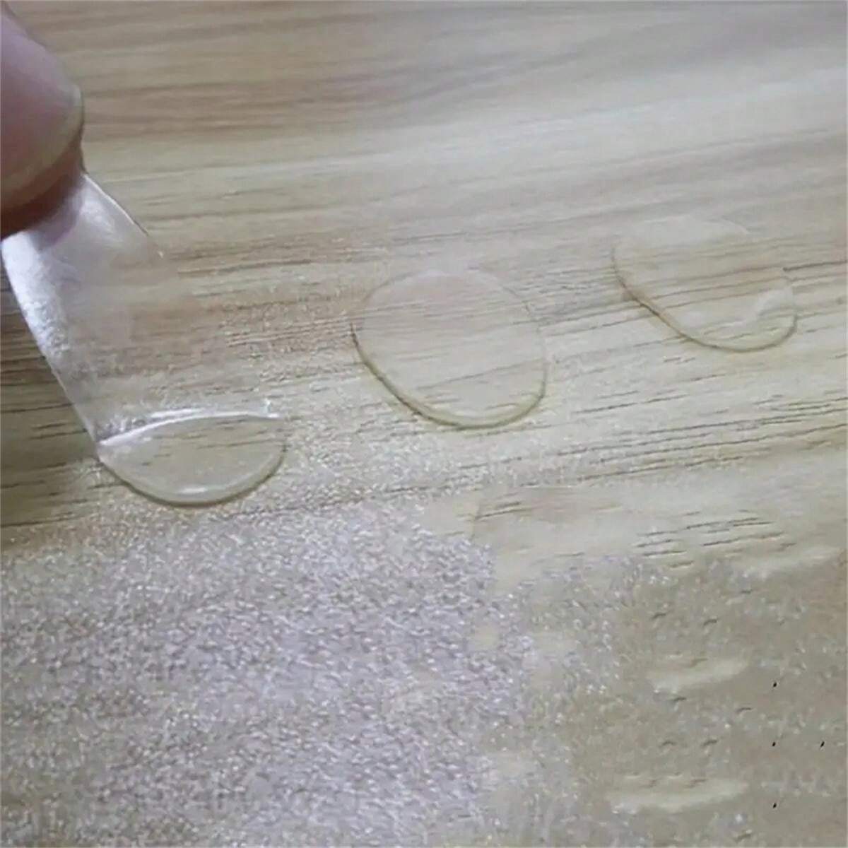 10pcs 2.5cm Transparent Nano Round Double Sided Adhesive Tape For Car