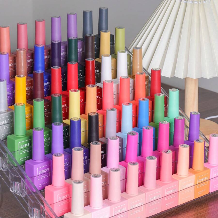 120pcs Set 15ml Gel Nail Polish Set 120 Color Series Fall Shine Finish