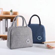 Portable Thermal Lunch Bag Travel Toiletry Bag Thermal Lunch Box With Thermal Insulation Best - màu sắc ngẫu nhiên - Xem 2