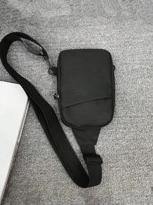 Mini Men Minimalist Sling Bag Chest Bag Fanny Pack Bum Bag Waist Bag For Travel Sport Valentines Gift Dad Father Gift Summer College Bag Freshman For Books Multi-Functional Dorm Christmas Bag Winter Christmas Gifts Bag Vacation Gifts Side Bags Satchel Bag Leather Bag Hobo Bag Gifts Travel Essentials Back To School The Sporty Life Bag Pack Belt Bag Spring School Supplies Small Bag For Men Body Bag For Men Running Accessories