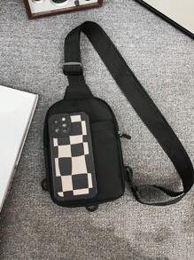 Mini Men Minimalist Sling Bag Chest Bag Fanny Pack Bum Bag Waist Bag For Travel Sport Valentines Gift Dad Father Gift Summer College Bag Freshman For Books Multi-Functional Dorm Christmas Bag Winter Christmas Gifts Bag Vacation Gifts Side Bags Satchel Bag Leather Bag Hobo Bag Gifts Travel Essentials Back To School The Sporty Life Bag Pack Belt Bag Spring School Supplies Small Bag For Men Body Bag For Men Running Accessories