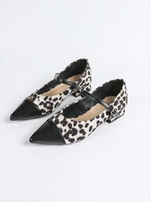 女士柔软时尚休闲优雅舒适一脚蹬穆勒鞋，百搭日常穿着 - 彩色 - 查看 6