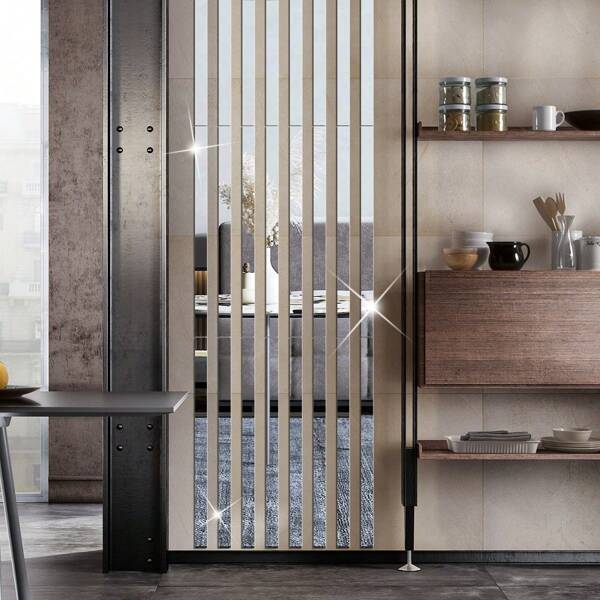 10 piezas de adhesivos de pared con rayas de espejo acrílico, decoración adhesiva extraíble para sala de estar, dormitorio, comedor, baño, alquiler y dormitorio, decoración de pared creativa moderna, adhesivos, adhesivo de pared, decoración para el hogar, artículos de decoración de primavera para refrescar tu hogar, adhesivos de decoración Rama